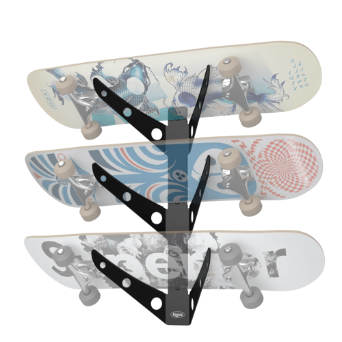 Skateboard Rack for 1, 2 or 3 Skate Decks - Craze Trends