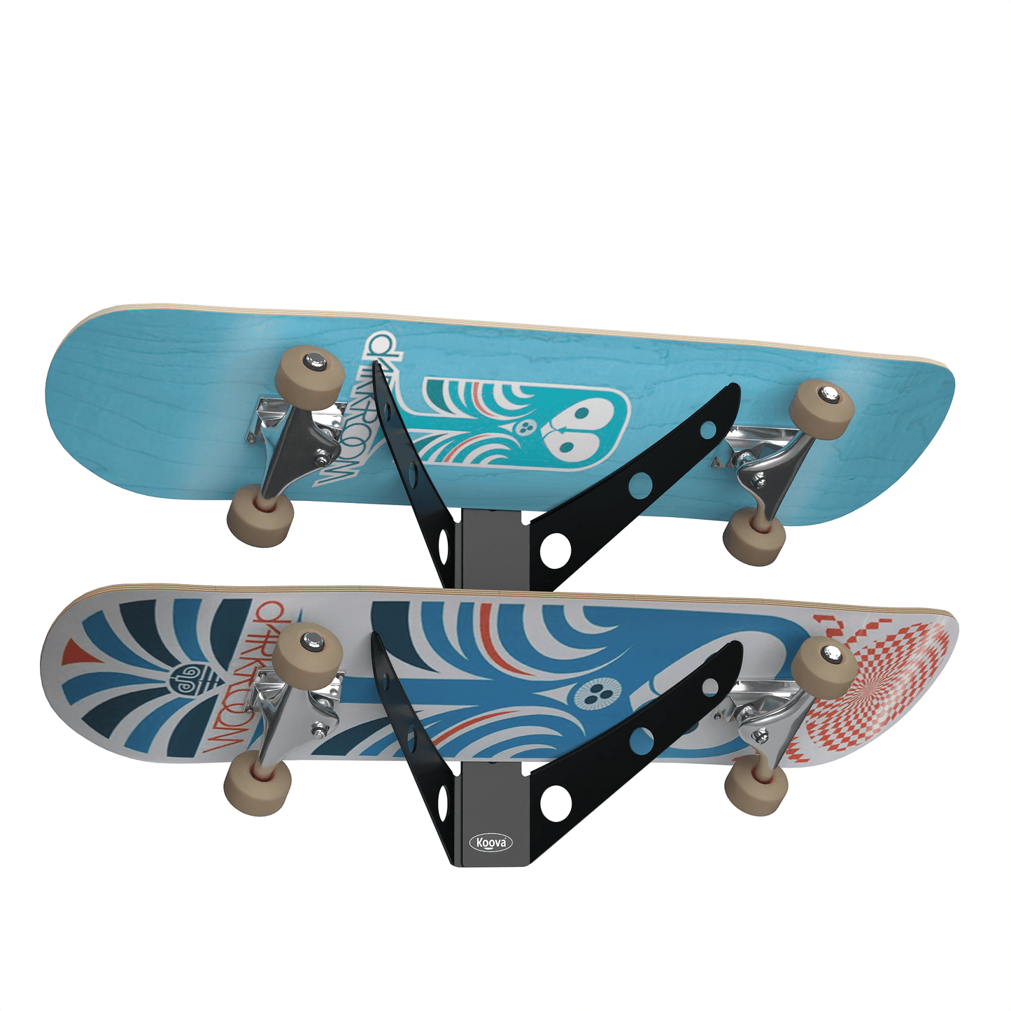 Skateboard Rack for 1, 2 or 3 Skate Decks - Craze Trends