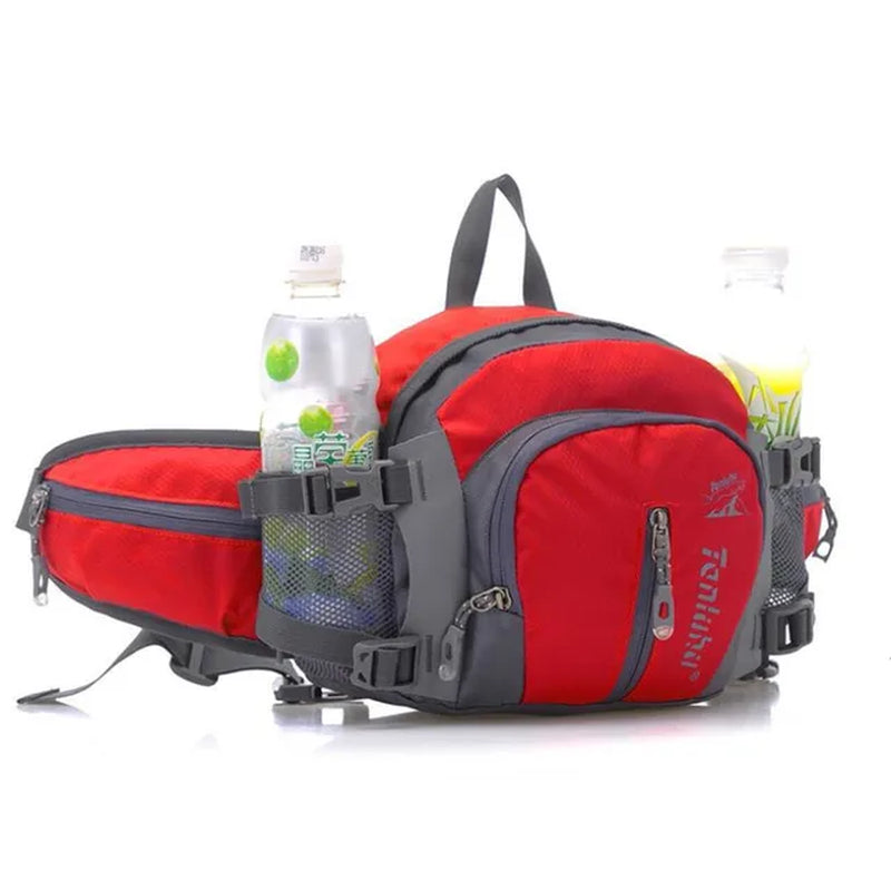 5L Outdoor Sport Large Running Bag Bicycle Cycling Backpack Shoulder Waist Pack Men Women Hiking Camping Bike Riding Bottle Pack