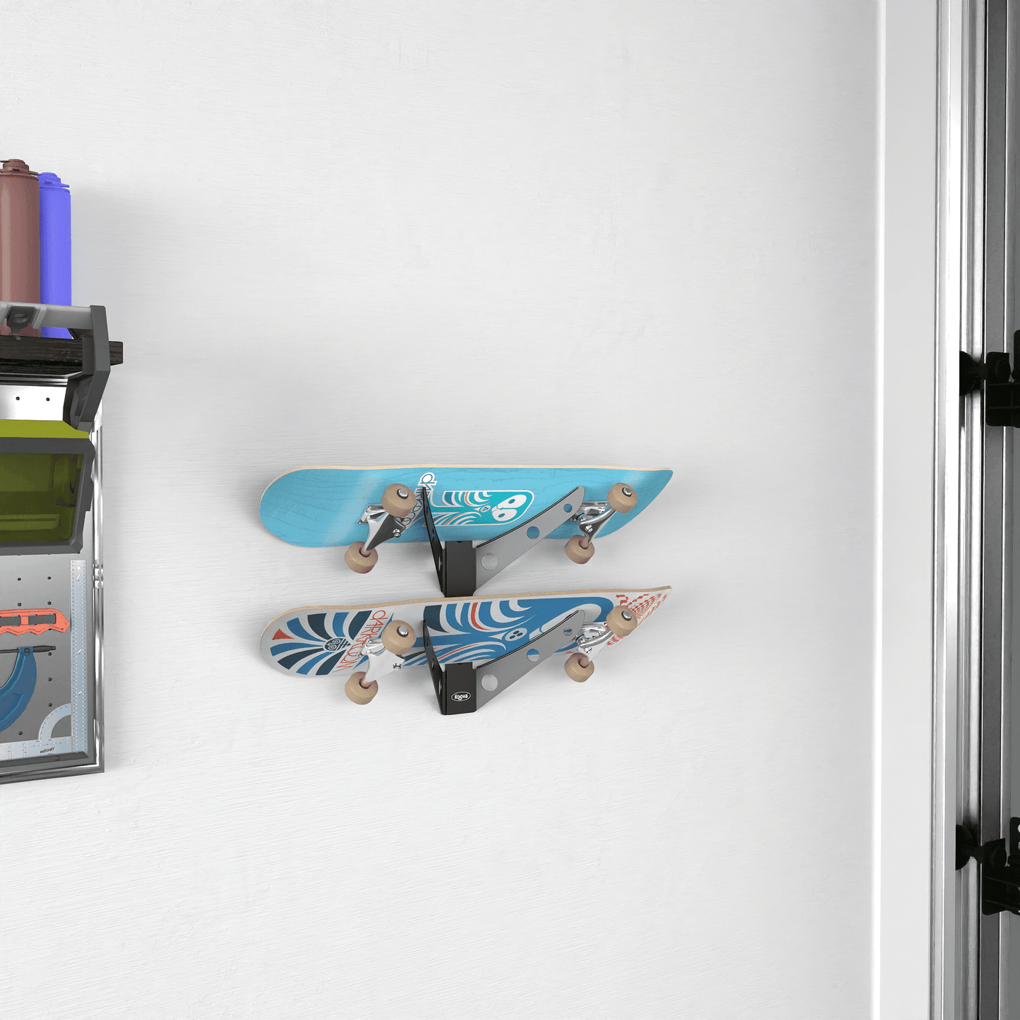 Skateboard Rack for 1, 2 or 3 Skate Decks - Craze Trends