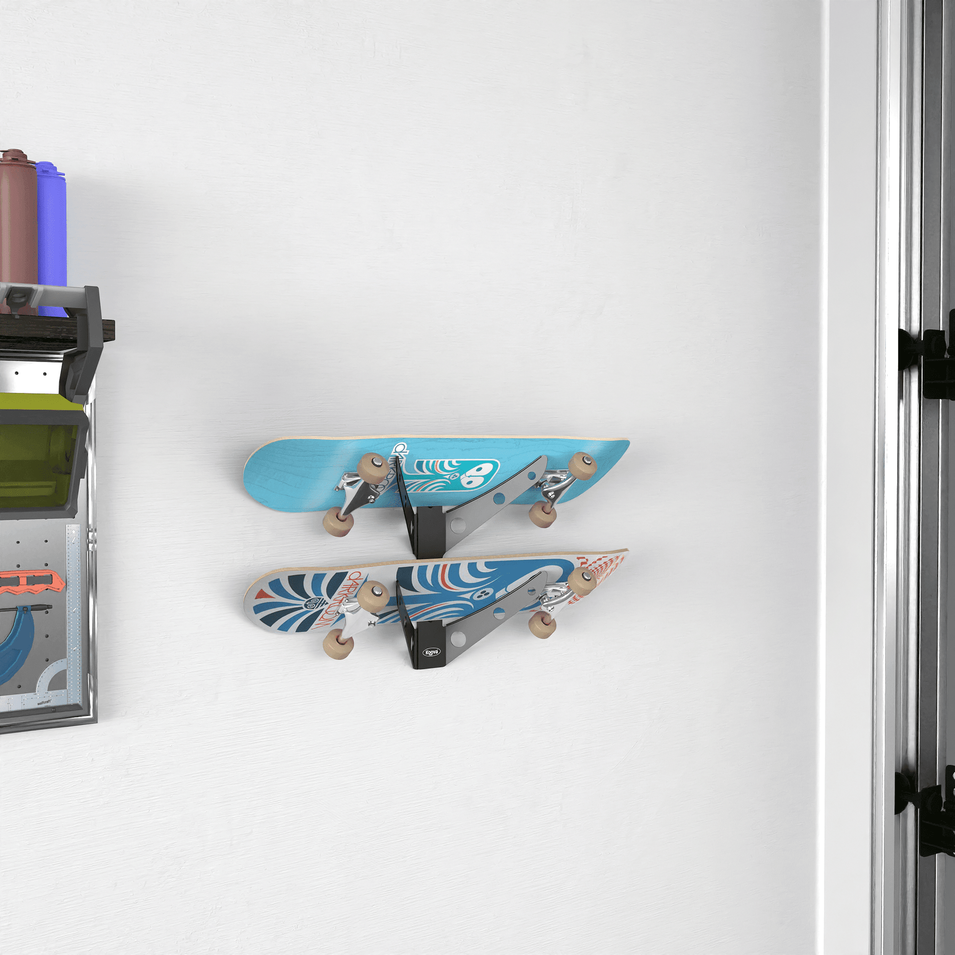 Skateboard Rack for 1, 2 or 3 Skate Decks - Craze Trends