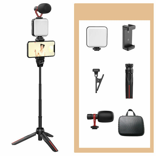 Mobile Phone Live Selfie Stick Fill Light Tripod - Craze Trends