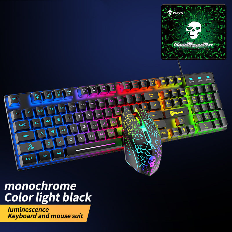 Luminous Keyboard And Mouse Set - Craze Trends