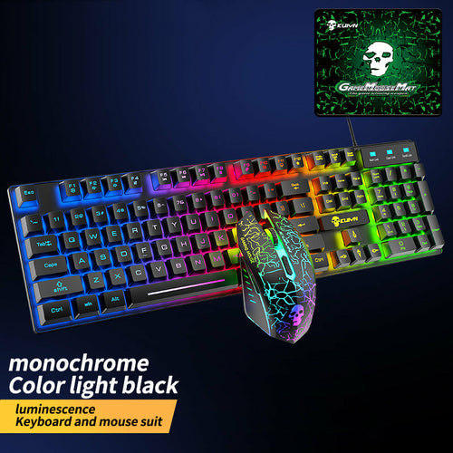 Luminous Keyboard And Mouse Set - Craze Trends