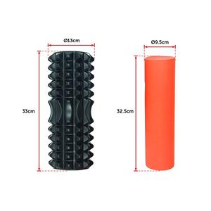 2 IN 1 Physio EVA PVC Foam Yoga Roller Gym Back Training Exercise - Craze Trends