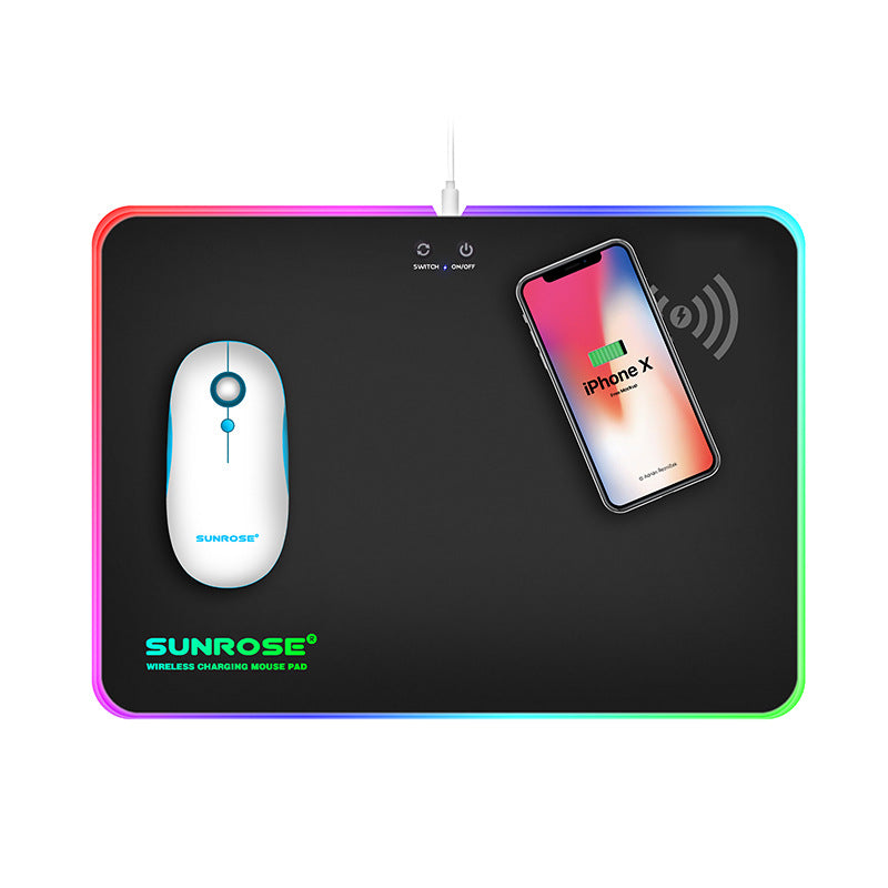 Wireless Charging Luminous Mouse Pad - Craze Trends