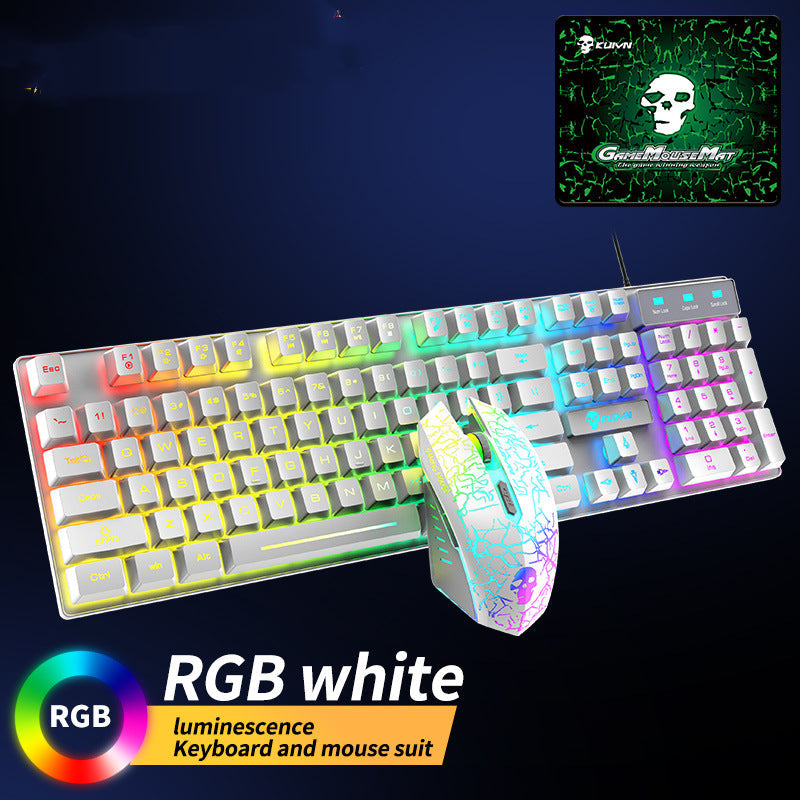 Luminous Keyboard And Mouse Set - Craze Trends