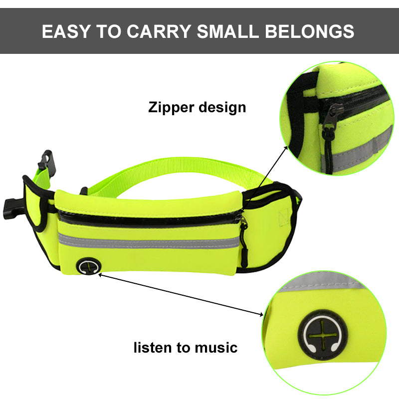 Pet Waist Bag Sports Traction Rope Reflective Waterproof - Craze Trends