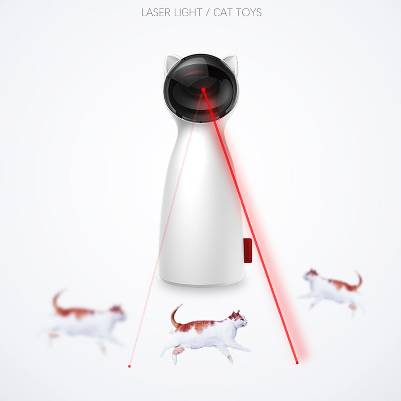 Creative Cat Pet LED Laser Funny Toy Smart Automatic - Craze Trends