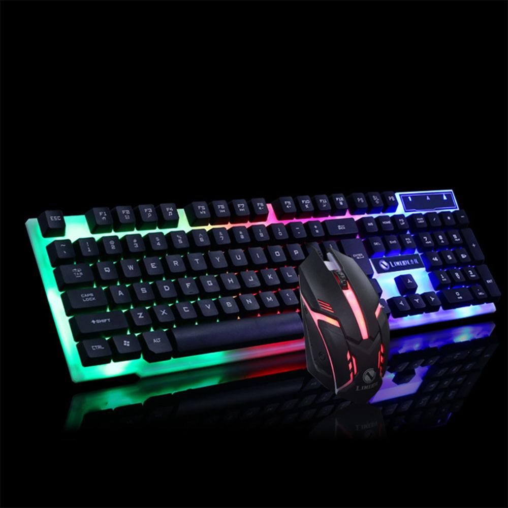 Gaming Keyboard Mouse Glowing Set - Craze Trends