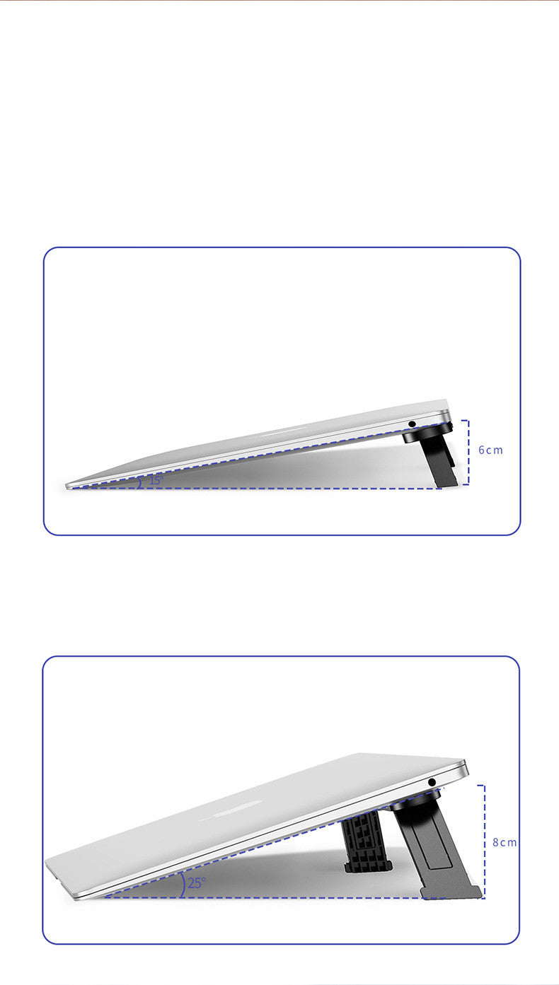 Foldable Laptop Stand Base Non-slip Desktop Portable Holder - Craze Trends