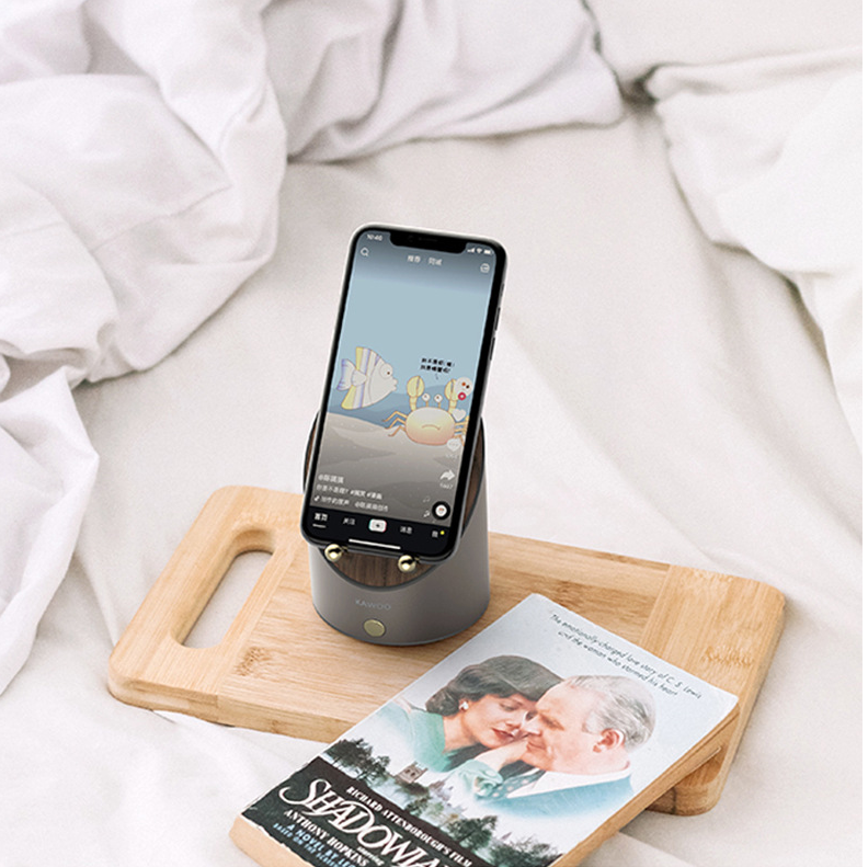 Wooden Speaker Smart Induction Speaker Phone Holder - Craze Trends