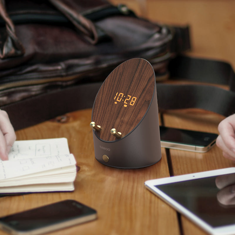 Wooden Speaker Smart Induction Speaker Phone Holder - Craze Trends