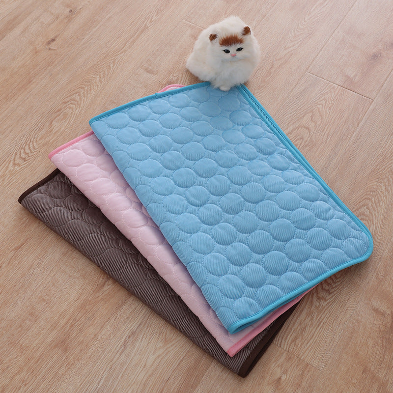 Pet Summer Portable Ice Silk Cooling Pad - Craze Trends