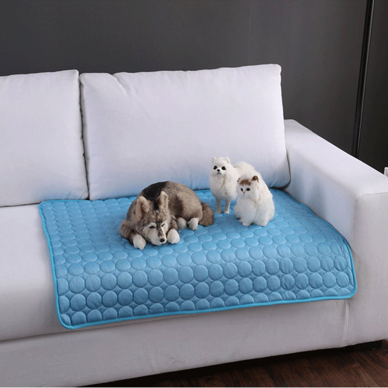 Pet Summer Portable Ice Silk Cooling Pad - Craze Trends