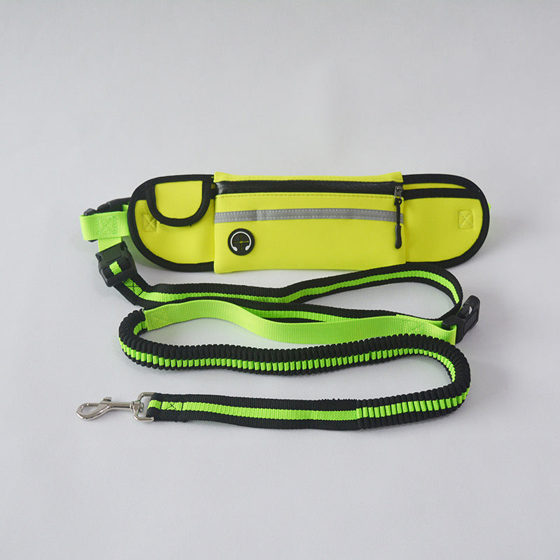 Pet Waist Bag Sports Traction Rope Reflective Waterproof - Craze Trends