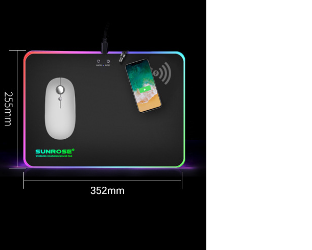 Wireless Charging Luminous Mouse Pad - Craze Trends