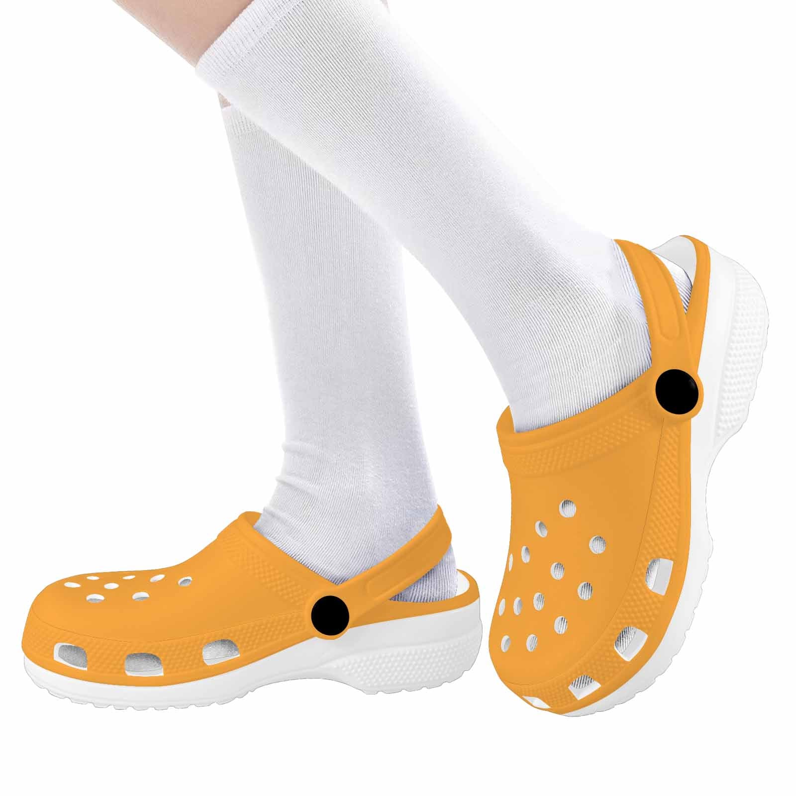 Yellow Orange Kids Clogs - Craze Trends