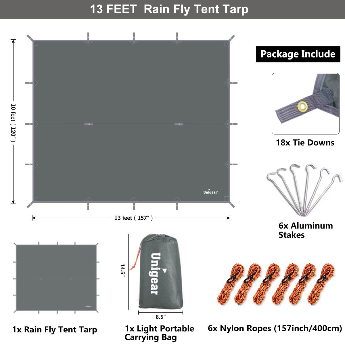 Rainproof Camping Tarp Shelter - Craze Trends