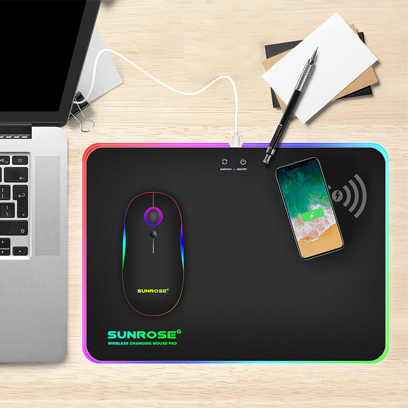 Wireless Charging Luminous Mouse Pad - Craze Trends