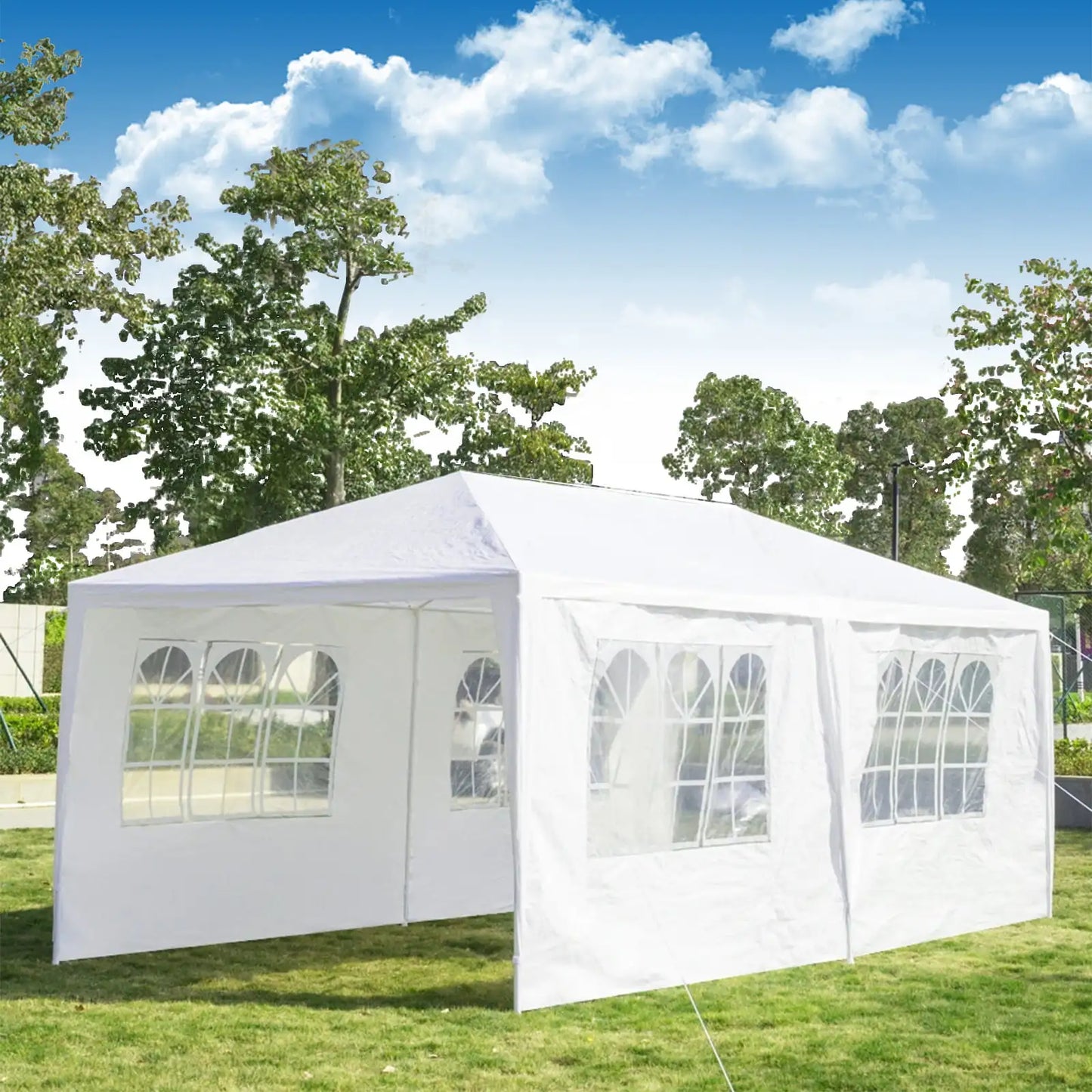 Outdoor Party Tent 10X20 with 4 Removable Sidewalls