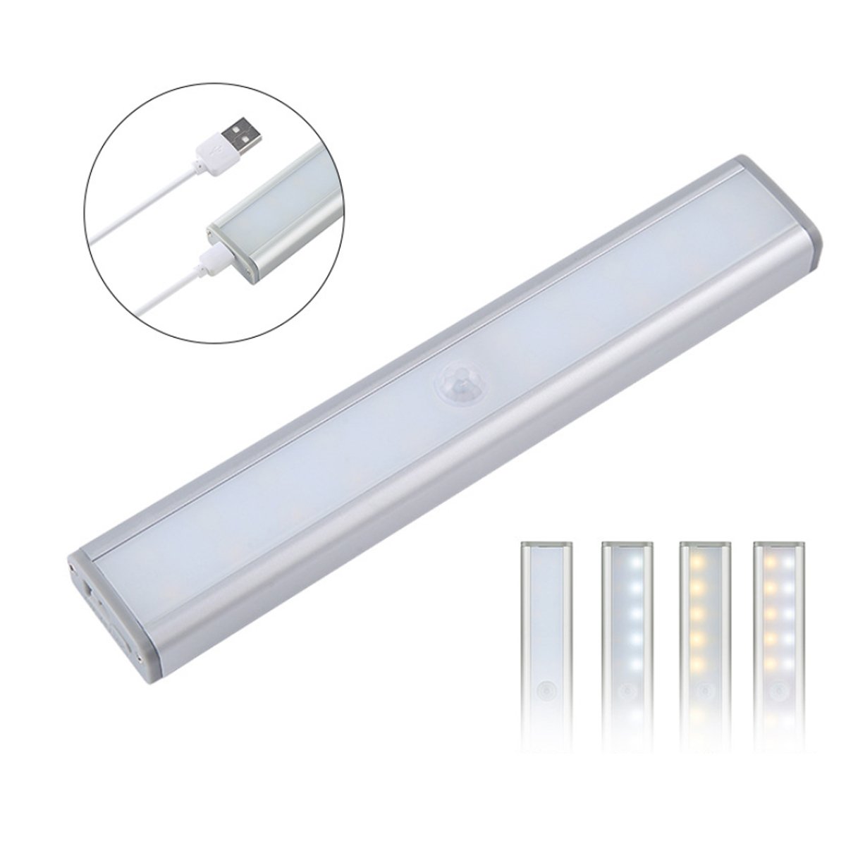 Let There Be Light 20 Motion LED Lights Rechargeable Battery - Craze Trends