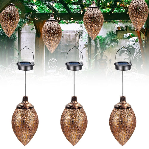 Solar Light LED Lantern Garland Waterproof Hanging Outdoor Fairy Light - Craze Trends