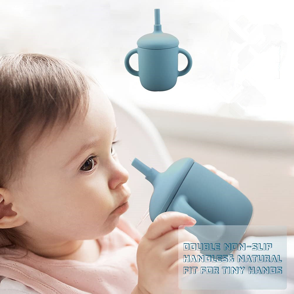 New Design Baby Feeding Cup Straw Water Bottle Sippy Cup - Craze Trends