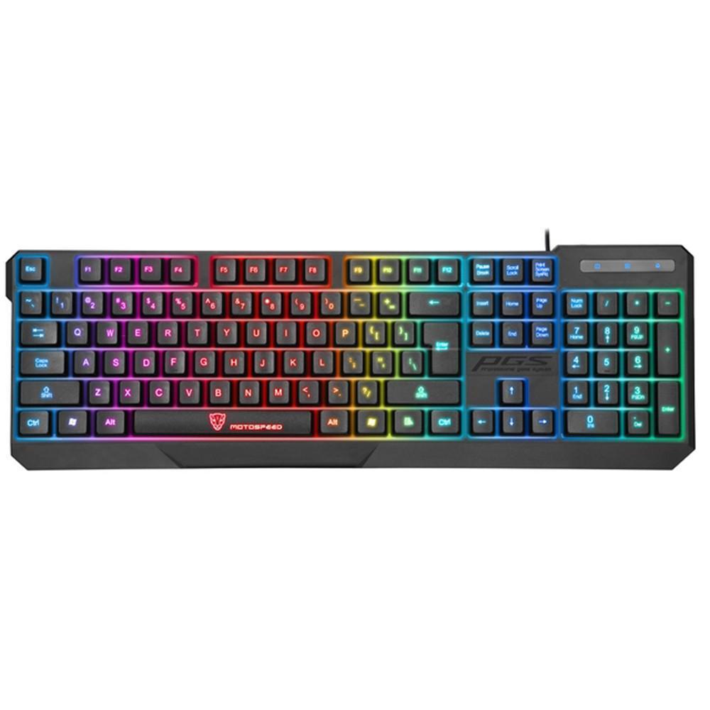 Waterproof Colorful LED Illuminated Wired Gaming Keyboard - Craze Trends