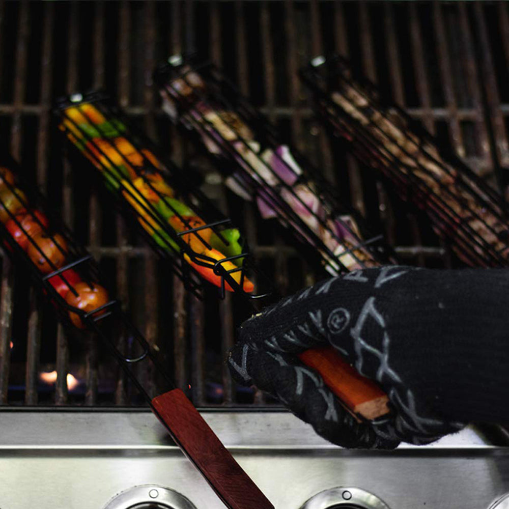 BBQ Grill Mesh Stainless Steel Tools Kitchen Accessories - Craze Trends