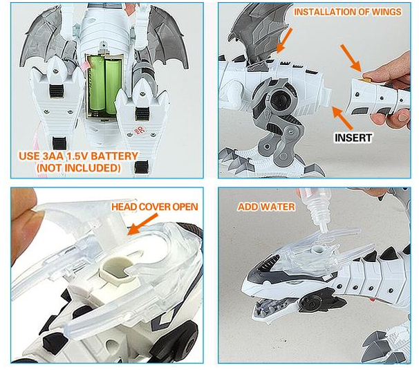 Intelligent Dinosaur Robot For Kids Over 3 Years Of Age - Craze Trends