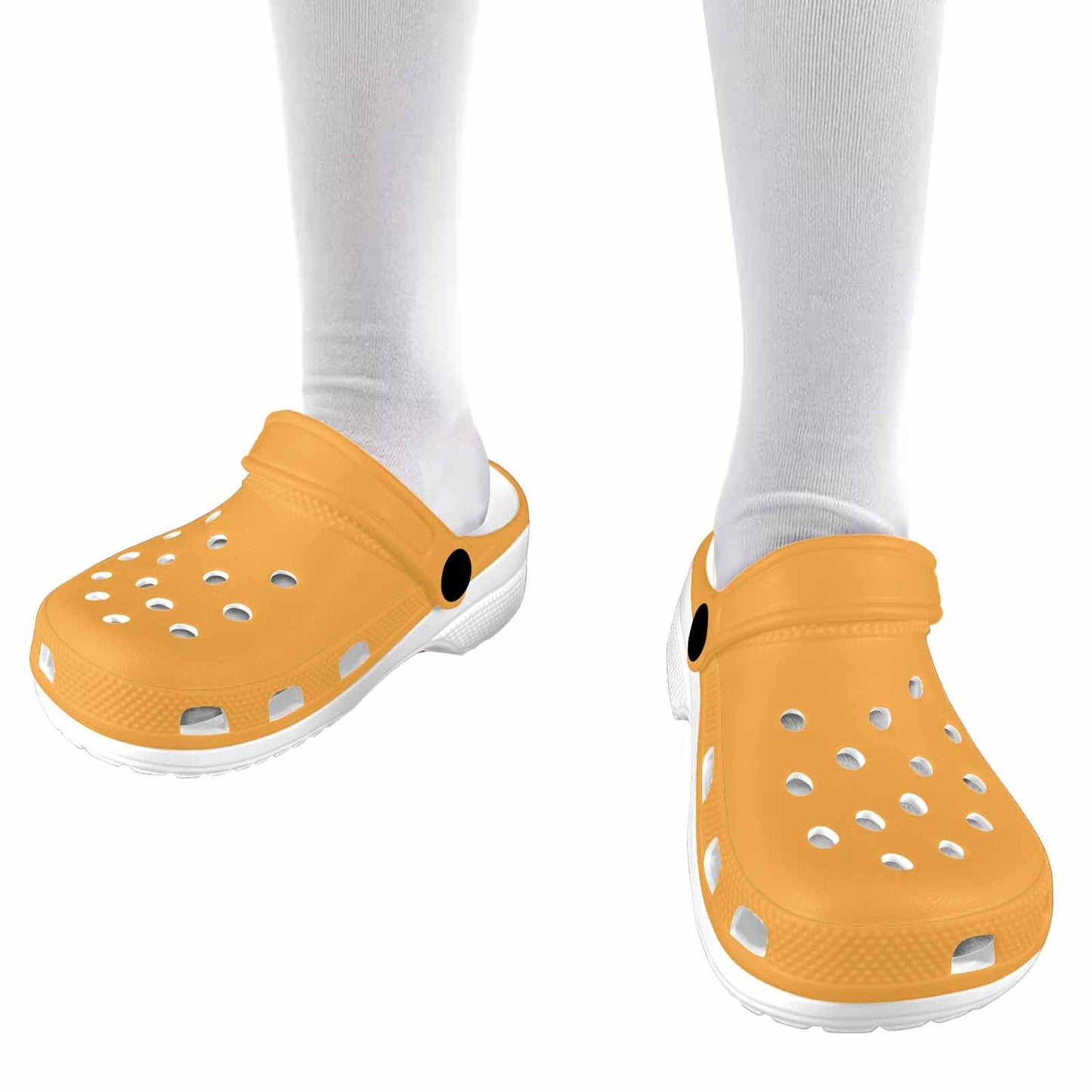 Yellow Orange Kids Clogs - Craze Trends