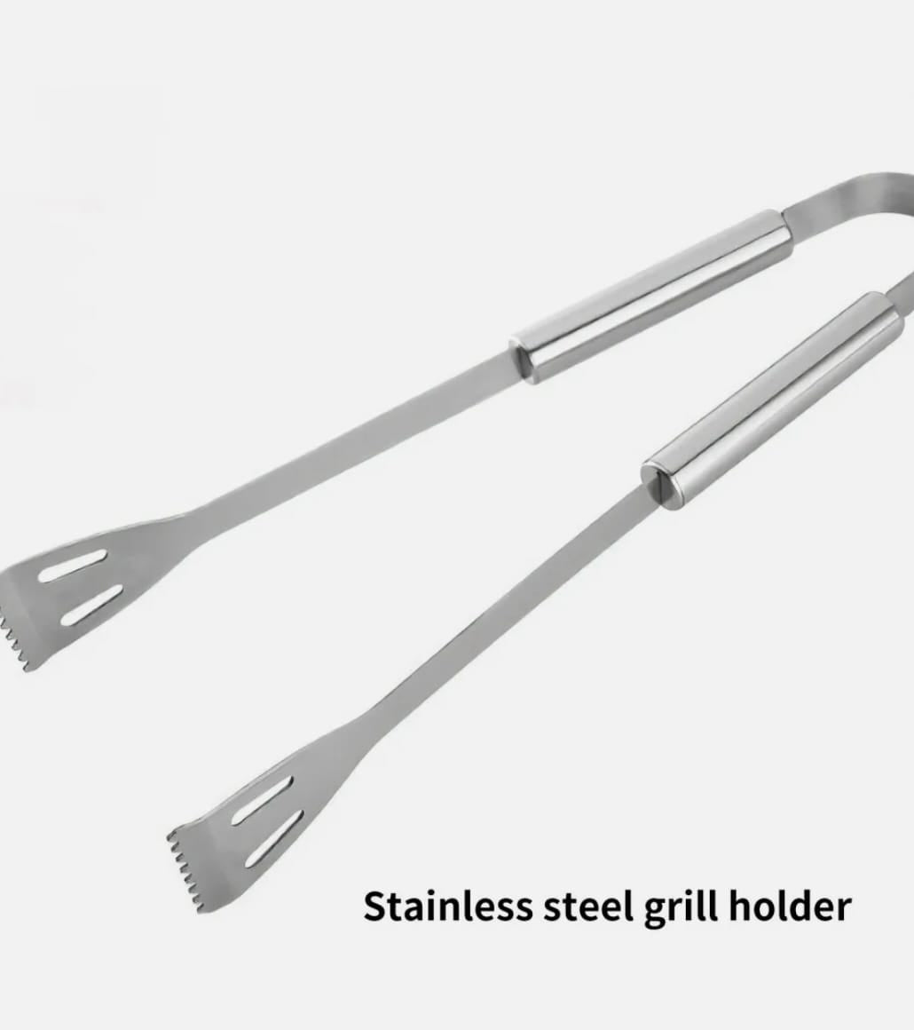 3 PCS Stainless Steel BBQ Grill Utensils Set - Craze Trends