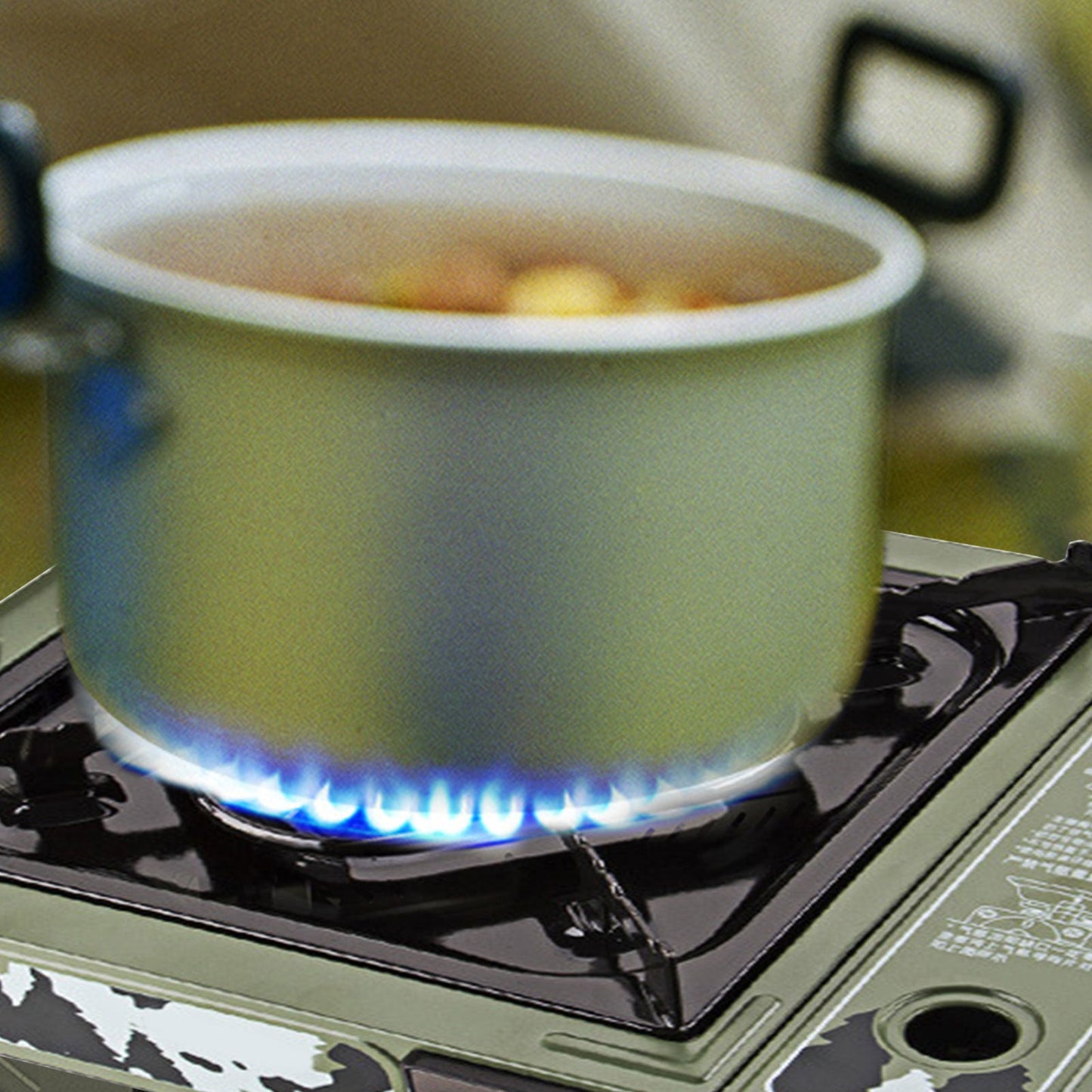 Portable Gas Stove With Map Hot Pot Waska Fuel Tank Barbecue - Craze Trends