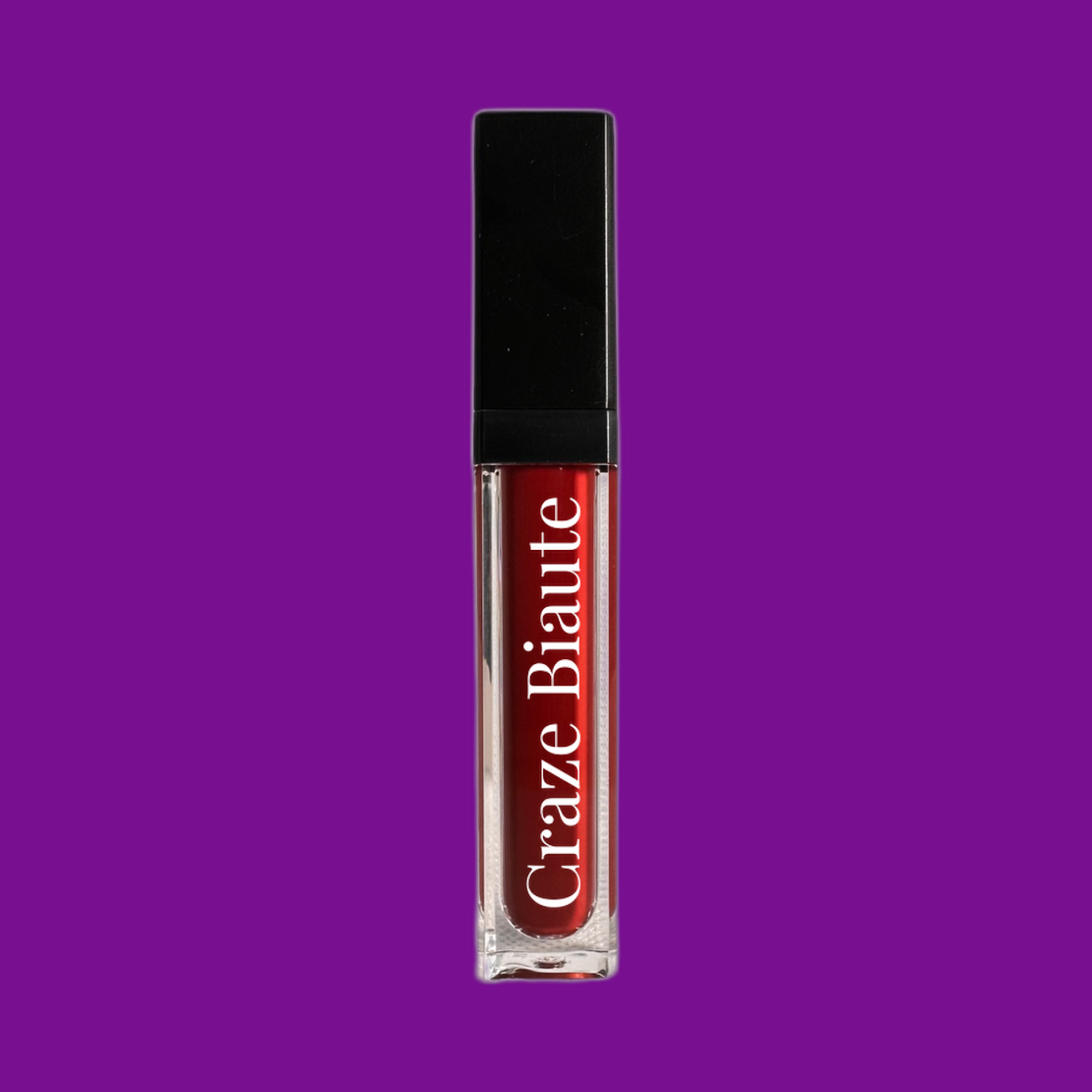 Matte Liquid Lip Stick - Burgundy - Craze Trends