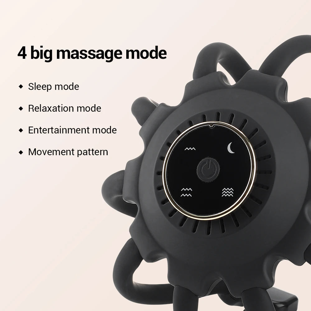 Octopus Electric Head Massager - Wireless Vibration Massage - Craze Trends