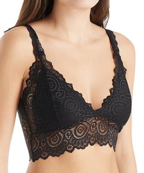 Lace V-Neck Bralette - Craze Trends