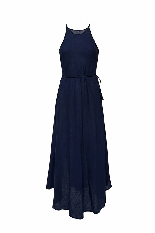 CALLIE MAXI DRESS - NAVY - Craze Trends