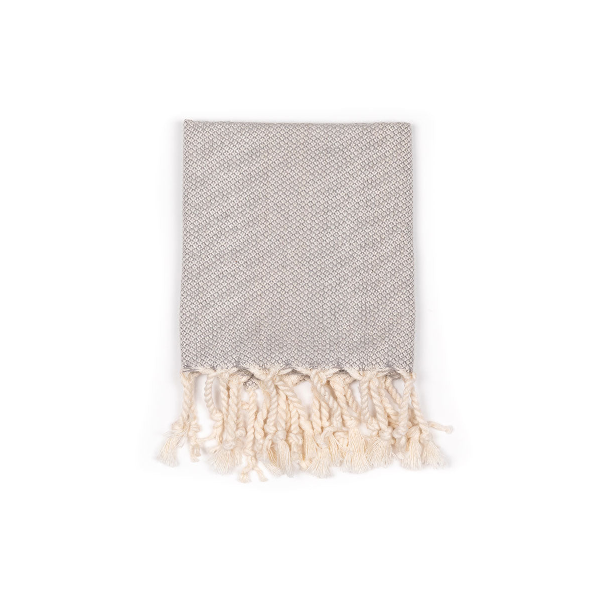 Handwoven Table Linen Peskir Spade | Light Grey - Craze Trends