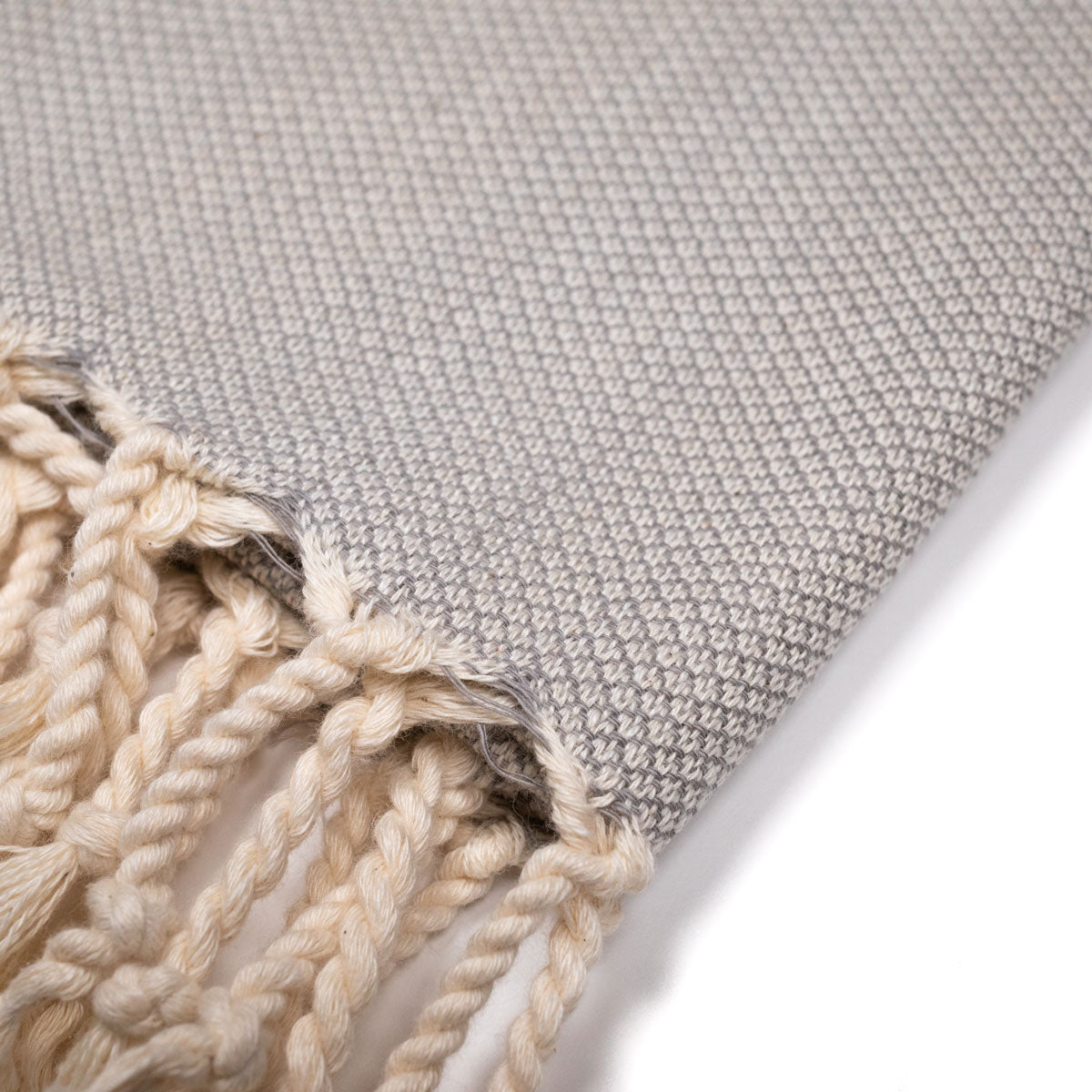 Handwoven Table Linen Peskir Spade | Light Grey - Craze Trends