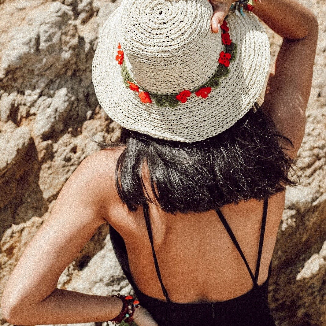 EVIE STRAW SUNHAT - Craze Trends