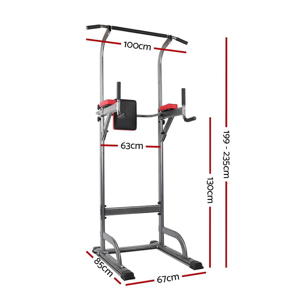 Everfit Power Tower 4-IN-1 Multi-Function Station Fitness Gym - Craze Trends