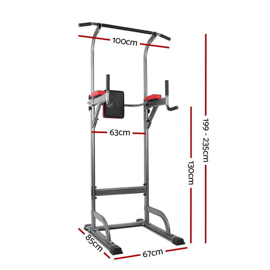 Everfit Power Tower 4-IN-1 Multi-Function Station Fitness Gym - Craze Trends