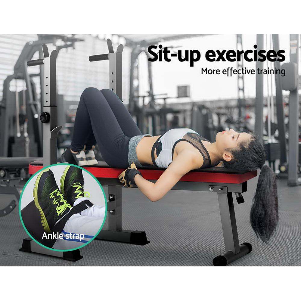 Everfit Multi-Station Weight Bench Press Weights Equipment Fitness - Craze Trends