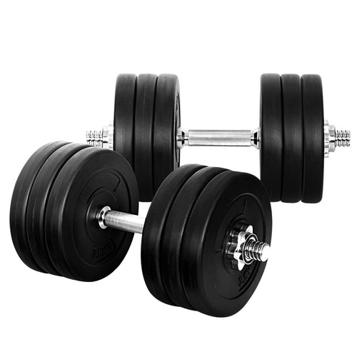 35kg Dumbbells Dumbbell Set Weight Plates Home Gym Fitness Exercise - Craze Trends