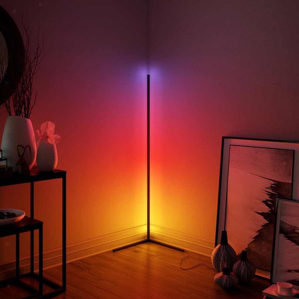 RGBCW Corner Floor Lamp - Craze Trends