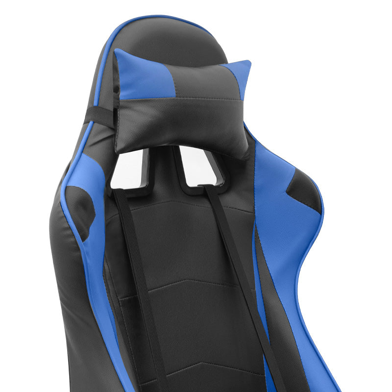 Office gaming Armchair SPEED Blue - Black 67x70x125/135cm - Craze Trends