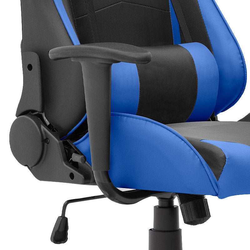 Office gaming Armchair SPEED Blue - Black 67x70x125/135cm - Craze Trends