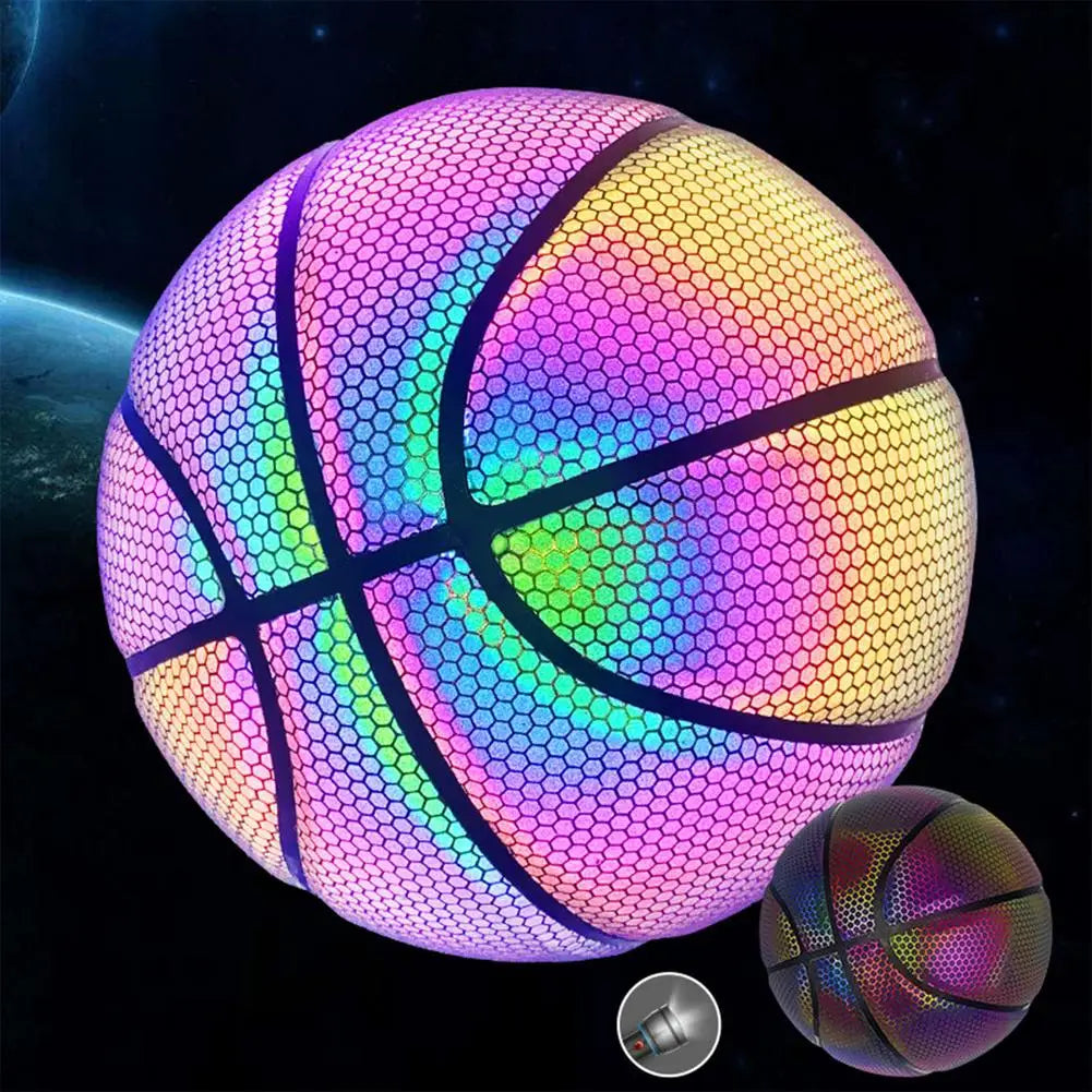 Reflective Bright Basketball - Craze Trends