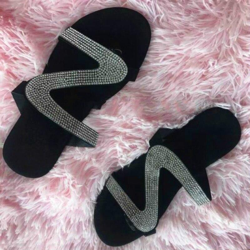 2021 Bling Bling Slides Women's Slippers for Summer Beach - Craze Trends